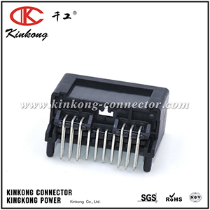 34826-0160 Male 16 Pins Non-Waterproof Right Angle PCB Mount Header CKK5162BA-0.7-11