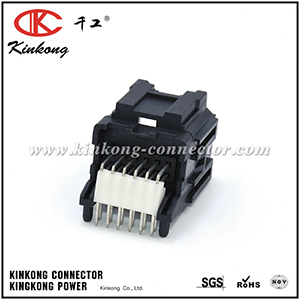 34691-0120 Stac64 Right-Angle Header Assembly, 12 Circuits, Polarization A, Black, Tray CKK5122BA-0.6-11