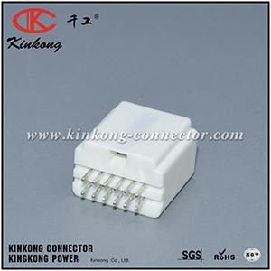 CKK5123WS-1.0-11 12 Way White Straight Pins Male Connector 