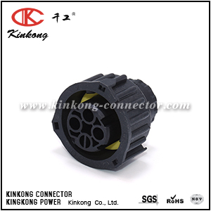 1-1719434-2 Housing for Female Terminals, Wire-to-Wire, 3 Position, Sealable, Black, Wire & Cable Car Connector 1121700425PF001 CKK3042H-2.5-21