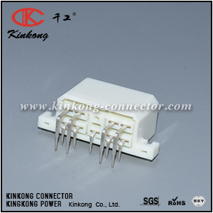 171894-1 Male 9 Position Natural Right Angle PCB Mount Header CKK5096WA-2.8-11