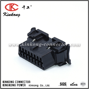 51115-1601 16 pole female OBDII socket housing 1121501615DA001 CKK5166A-1.5-21