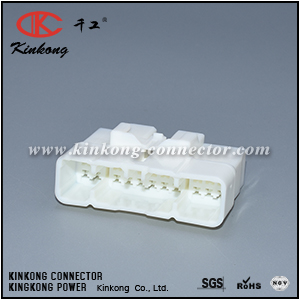 7282-1200 90980-10820 CKK5205WT-2.2-11 20 Ways 2 Row 4.0 Pitch 2.3 Contact Size Male Unseal Connector