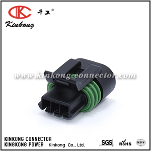 12162182 12162185 3 ways femael TPS connector Used on the crankshaft position sensor of the Leopaard car 1121700315FA002 CKK7033-1.5-21