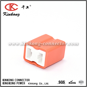 CKK0844-2P 2P unsealed female connector orange