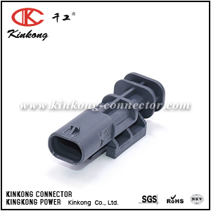 2-1703498-1-Original 2 pin male crimp connector 