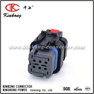 776531-2 6 hole female watertight automotive plug connector CKK3065GD-1.5-21