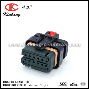 776437-4 12 way waterproof automotive electrical connector CKK3125E-1.5-21