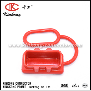 SH134G2 Rubber Cover 2Pcs Red 175A Plug Connector Protective End Cover Dust Cover Connector Cover Compatible with 175Amp DC Power Connectors