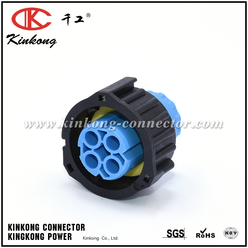 4-1719434-1-Original 4 way female crimp connector 