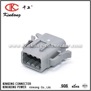 ATM06-08SA 8-WAY PLUG, FEMALE, A POSITION KEY. COMPARABLE TO PN  DTM06-08SA