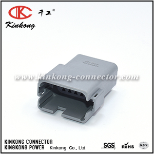 AT04-12PA 12-WAY RECEPTACLE, MALE, A POSITION KEY, EXTENDED SHROUD. COMPARABLE TO PN  DT04-12PA, DT04-12PA-B016