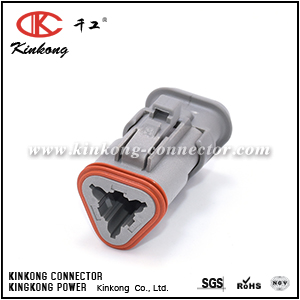 DT06-3S-CE04-001 DT06-3S-CE04 AT06-3S-MM03  3 pole female DT connector 