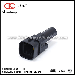 1544606-1 1 way male car automotive plug CKK7011B-7.8-11