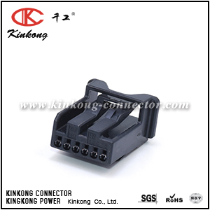 90980-12C78-Black 6 hole female Light switch connector 