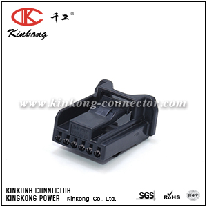 90980-12C76-Black 6 pole female toyota connector 