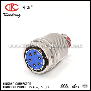 851-36RG10-98S50-Equivalent 6 pole female automotive connector