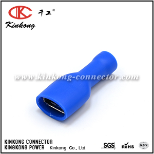 CKK-JYF6.3-L 6.3mm Insulated female terminal 1.5-2.5mm² blue