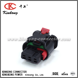 1488991-5  3 hole Car Reversing Radar Eye connector CKK7034-1.0-21