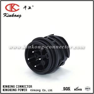 CKK3042D-2.5-11 1241598-1 Circular Male Connector 4 Contacts Panel Mount Plug