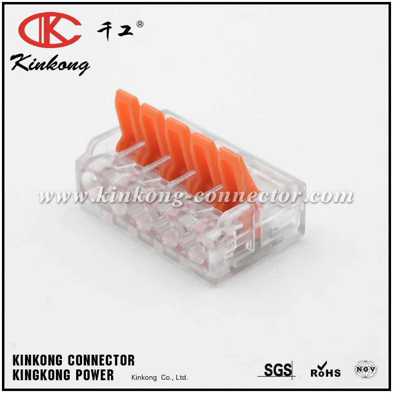 CKK221-415 Compact Lever Connector | 221-415 221-425 5-Way Quick Connector